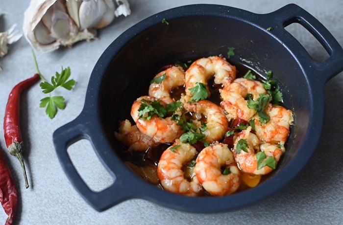 Camarones al Pil Pil