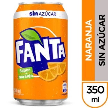 Fanta Lata 500cc Zero