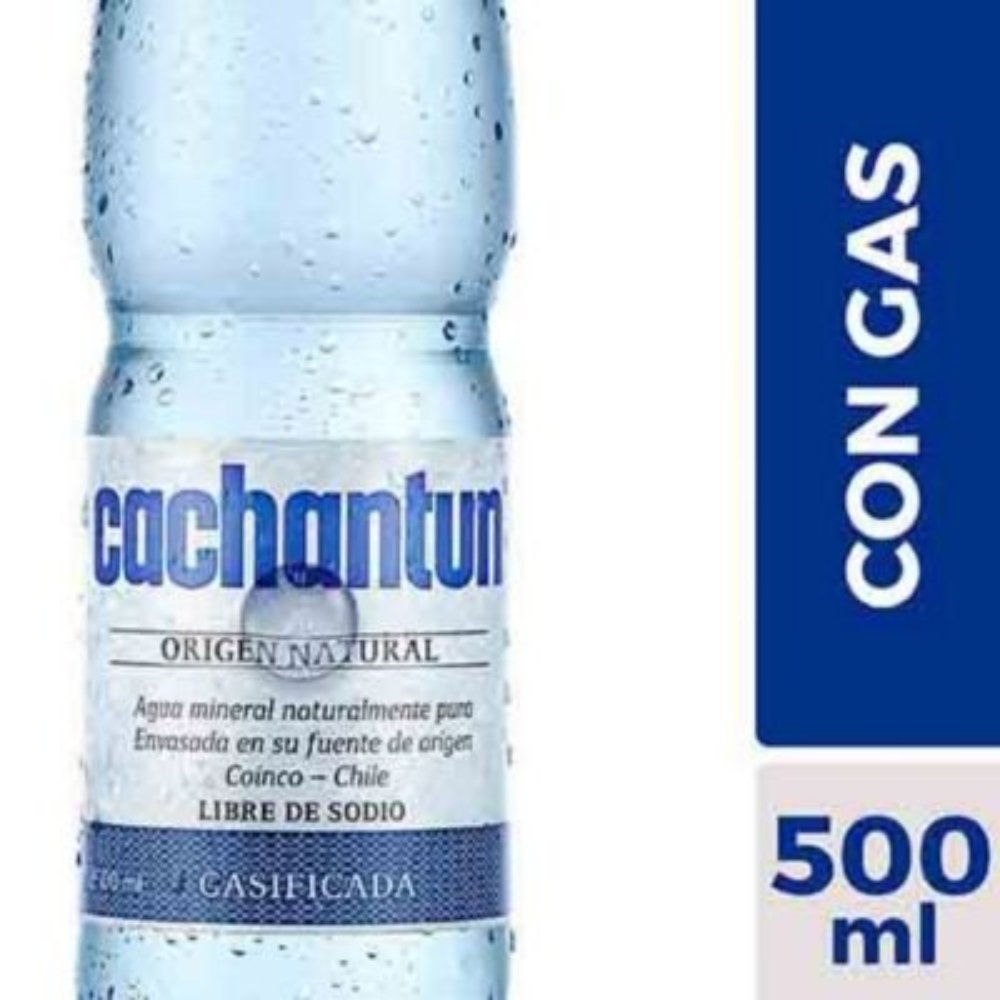Agua Mineral 500cc con Gas