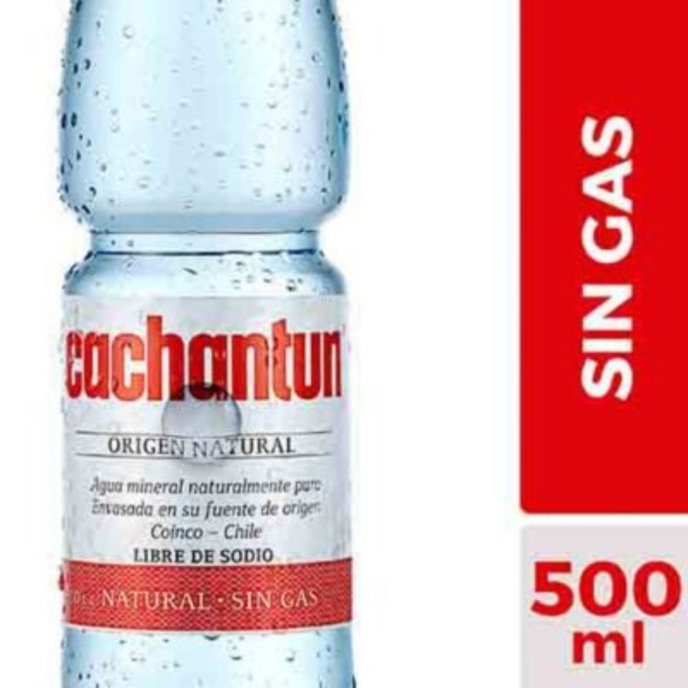 Agua Mineral 500cc Sin Gas