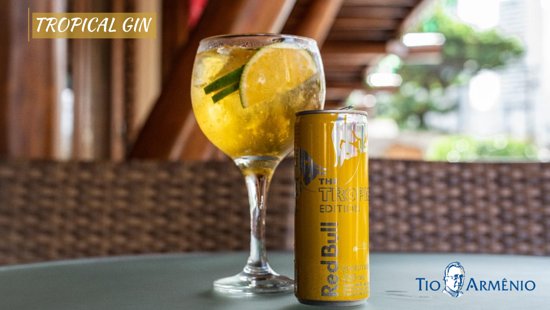 Tropical Redbull Gin
