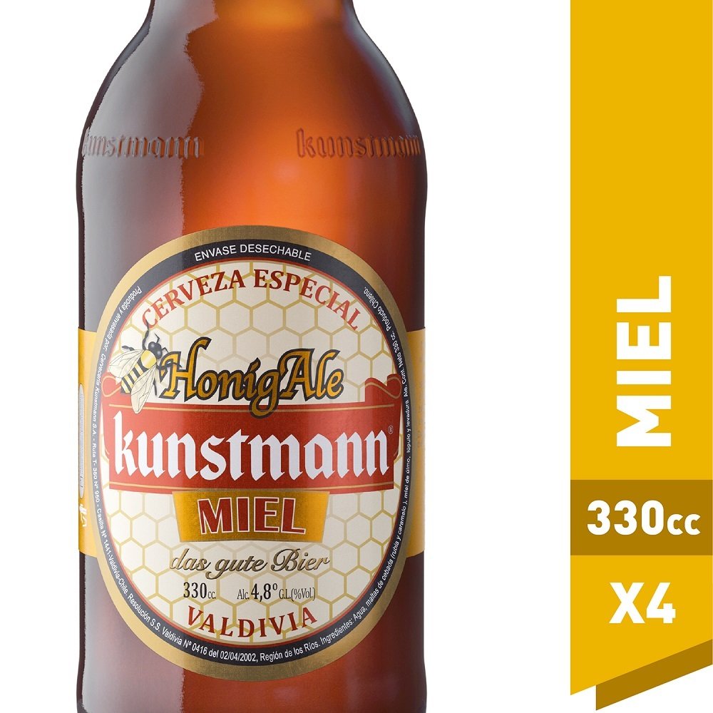 Botellin Kunstamann Miel 330cc