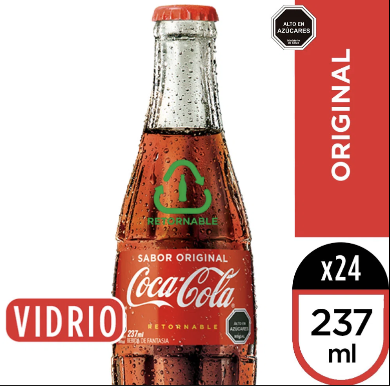 Bebida Vidrio 237ml