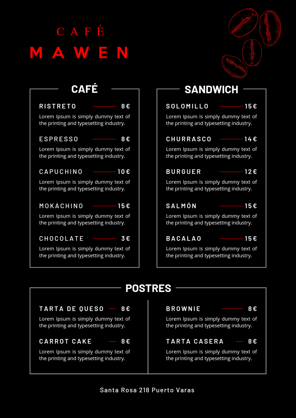 Sandwiches 