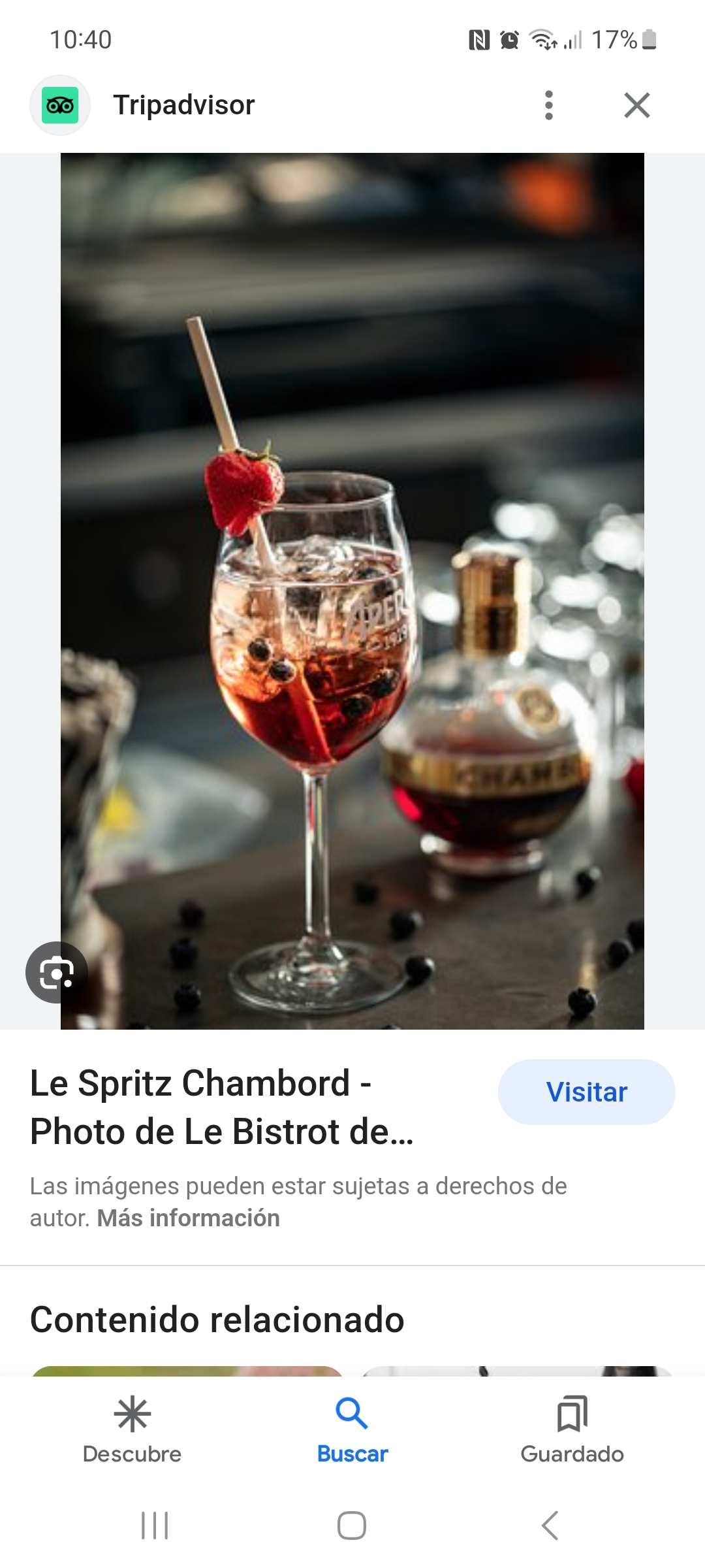 Chambord Spritz