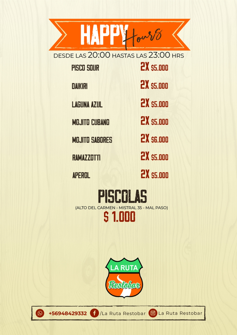 CARTA / MENU