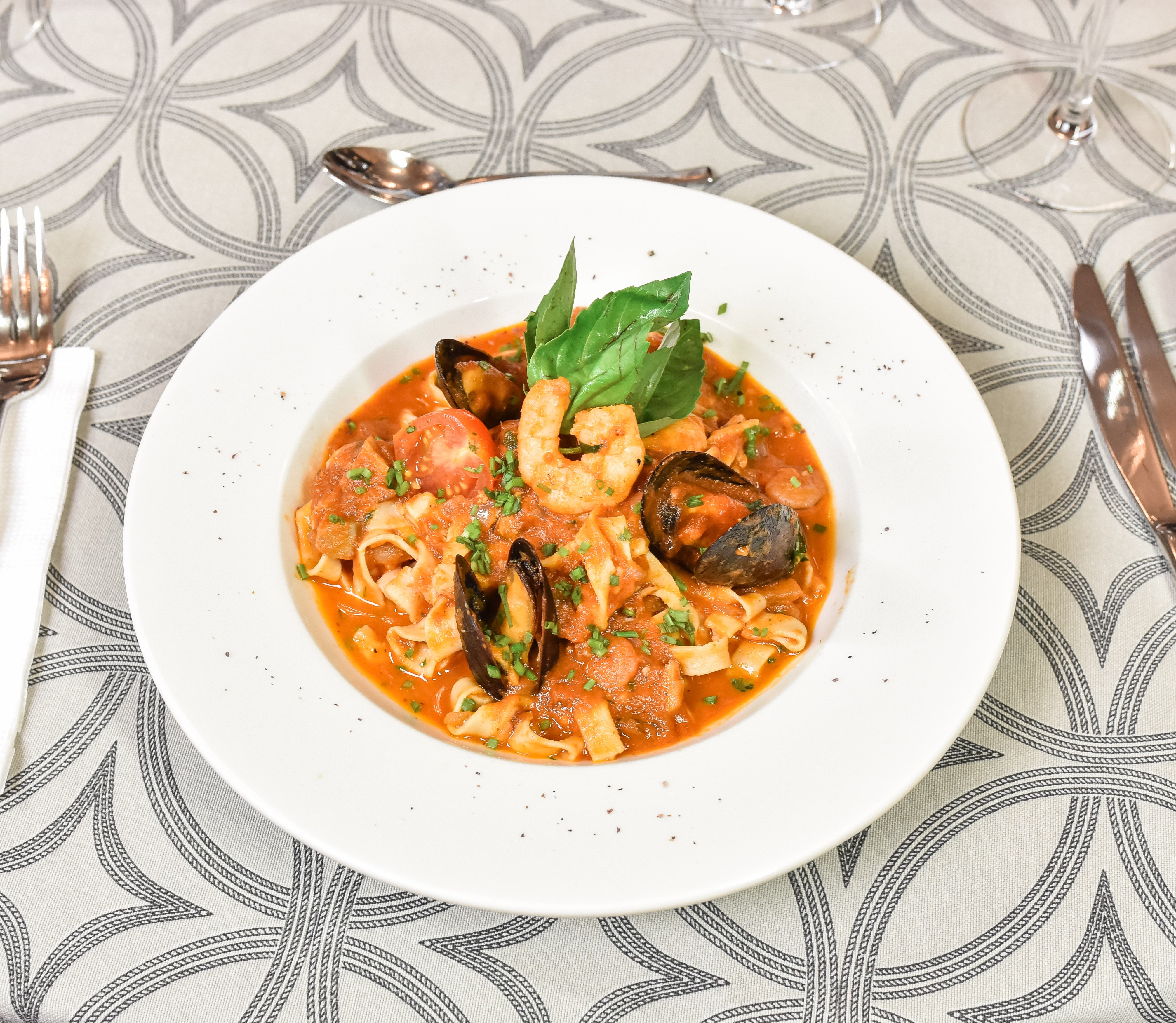 Fetuccini de mar
