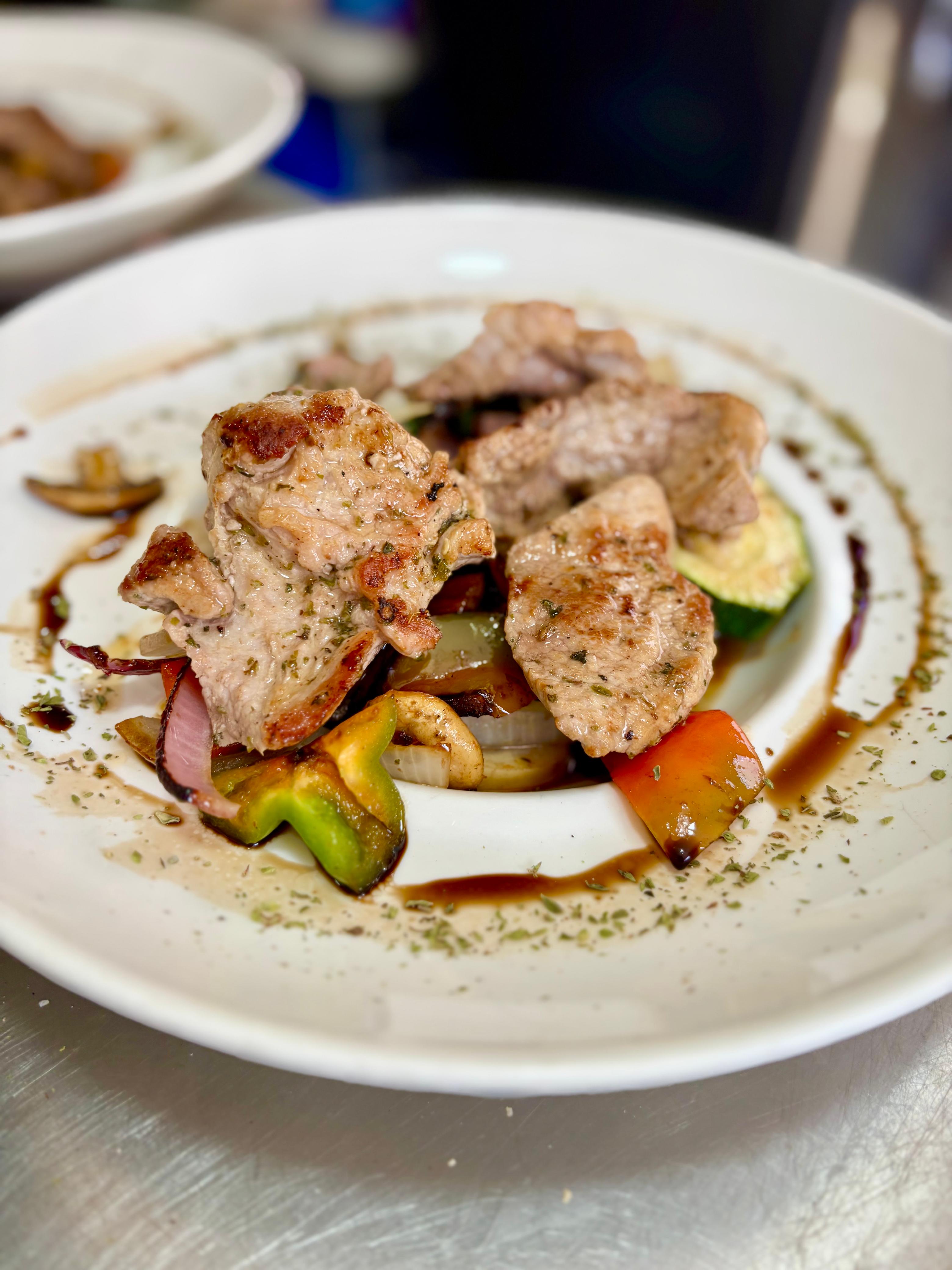 CERDO DESHUESADO EN PLANCHA