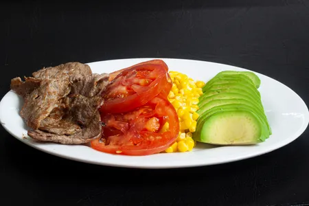 Hipocalórico + jugo natural del día